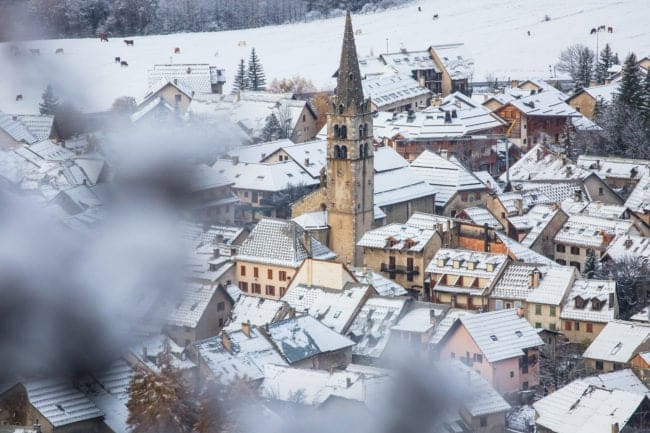 Serre Chevalier Briançon l'hiver en famille