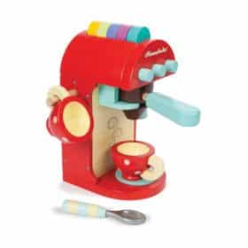 machine à café en bois enfant