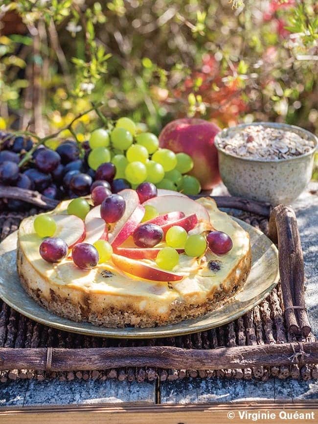Cheesecakes du jardin