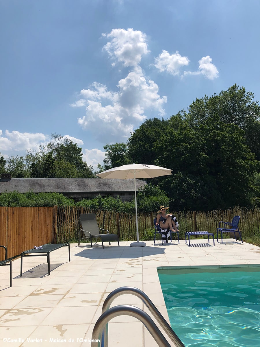 hébergement insolite avec piscine dans l'aisne