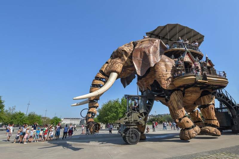 Nantes en famille, Machines de l'ile