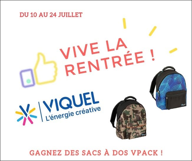 A gagner des sacs à dos Viquel Concours-Viquel-Mafamillezen