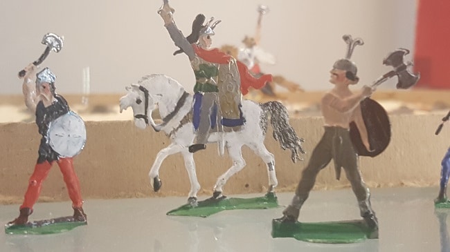 LE MUSÉOPARC ALÉSIA jouets romains contre gaulois