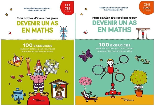 cahier d'exercices devenir un as en maths 