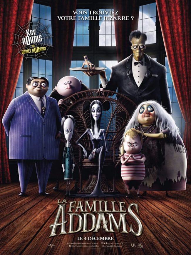 La Famille Addams revient en dessin animé (film 2019) - Cinéma