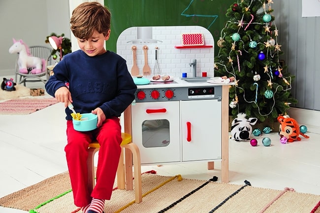 Service a the en bois avec plateau - Cuisine enfant - Achat & prix