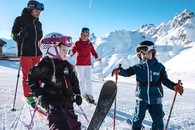 Courchevel en famille