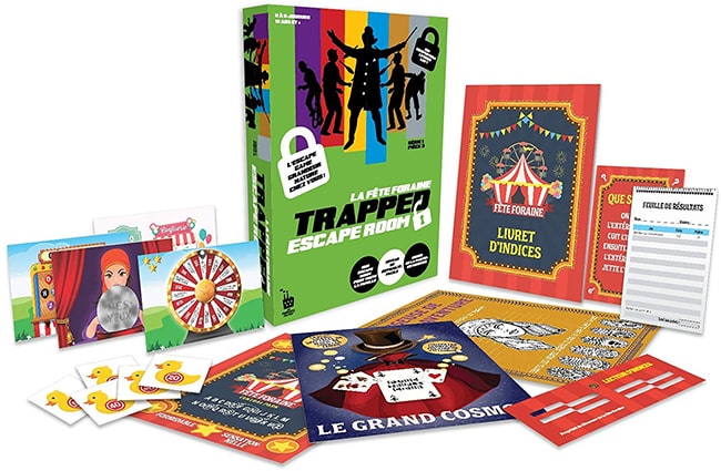 Escape Game Kit, Laboratoire Secret, Escape Room Reel a domicile Famille  Adolescents fête adulte Imprimable Jeux mystère Jeu a la maison ados -   France