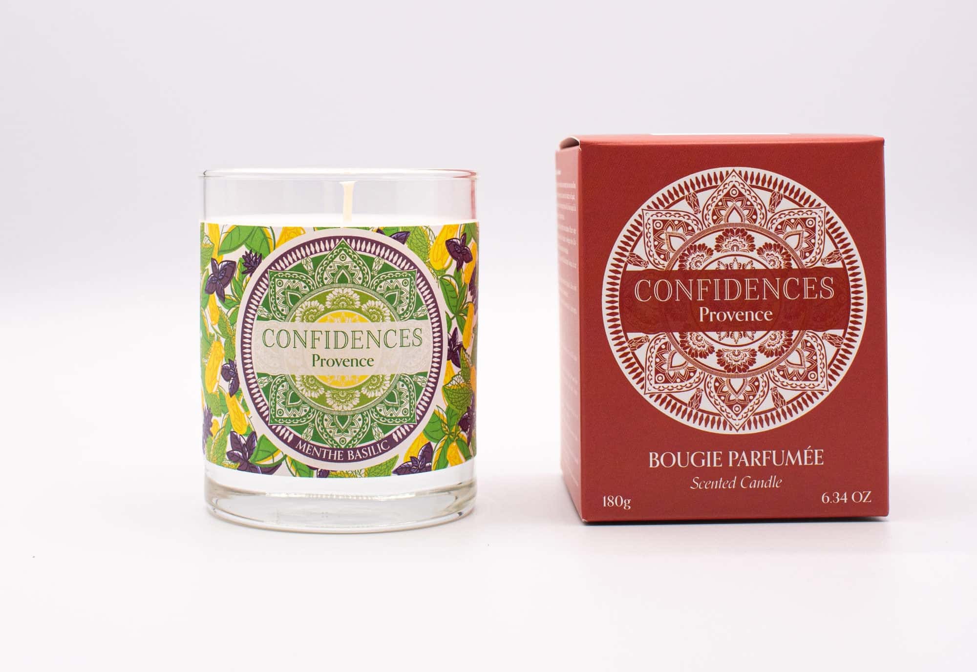 bougies artisanales Confidences Provence