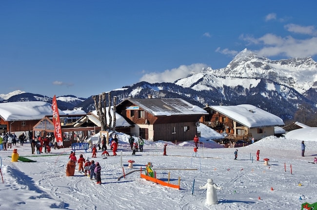 station de Crest Voland pour vacances au ski en famille