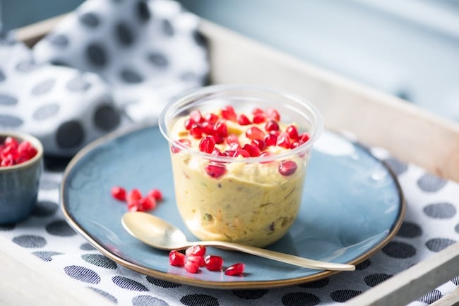 recette bircher banane curcuma Cojean