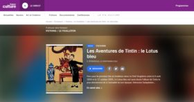 podcast des aventures de Tintin