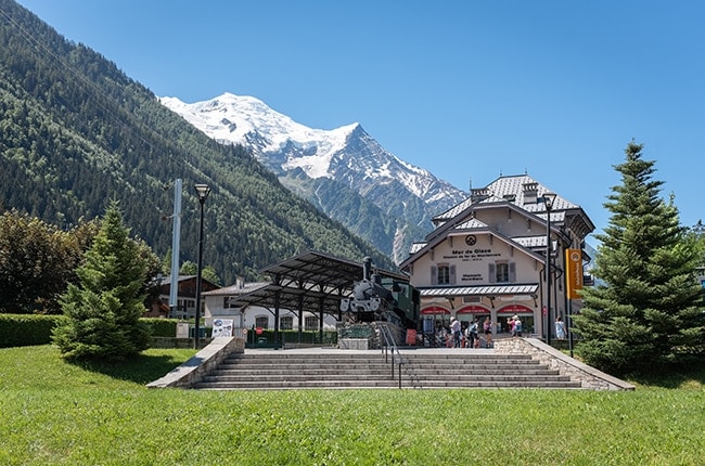 Gare du Montenvers Chamonix