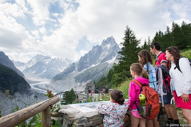 Montenvers la Mer de Glace en famille