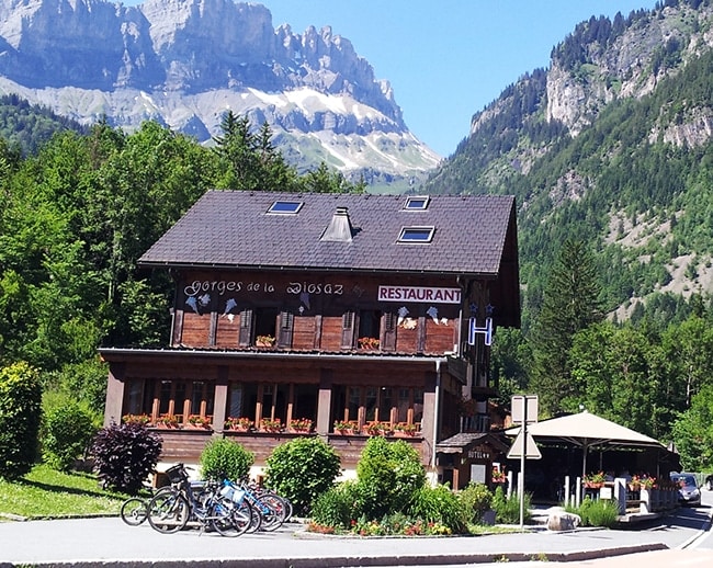 restaurant des Gorges de la Diosaz