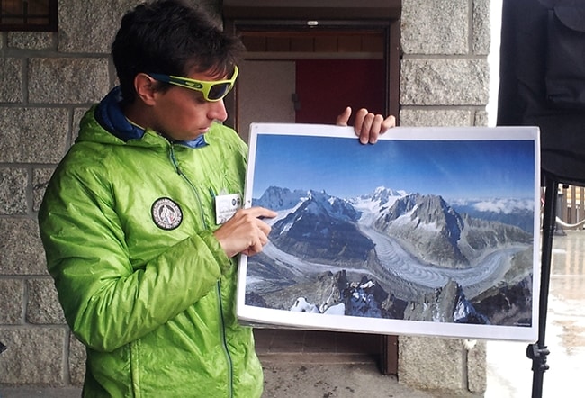 Ludovic Ravanel, guide accompagnateur en montagne et geomorphologue