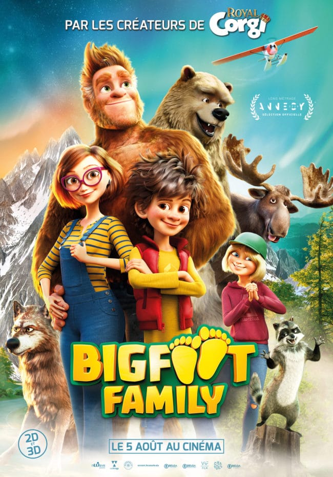 affiche Bigfoot Family