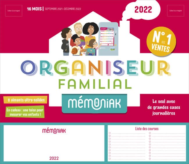 organiseur familial memoniak 2022