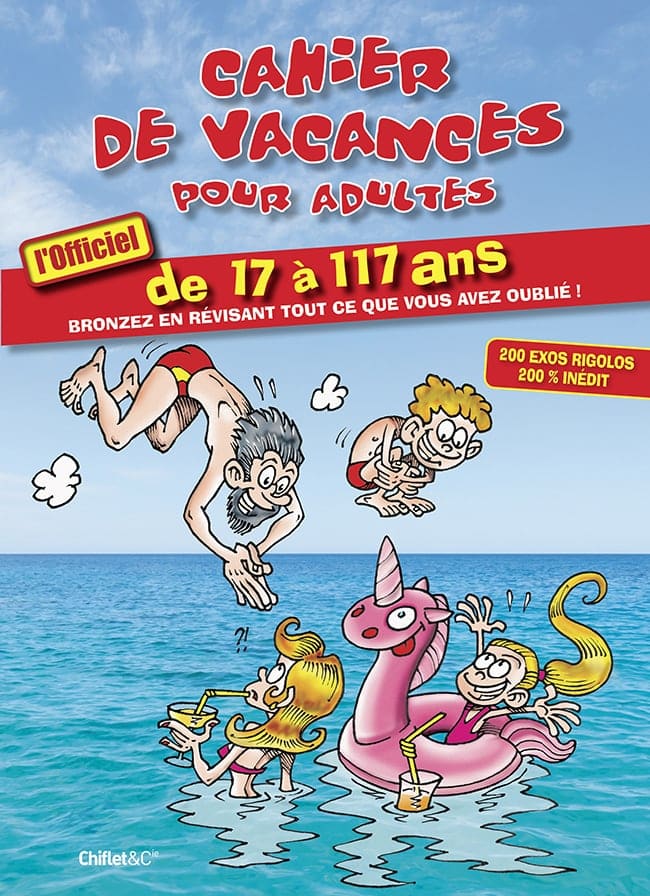 cahier de vacances adultes 2022