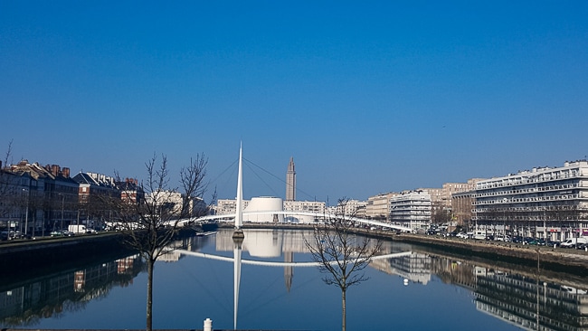 Le Bassin du Commerce au Havre