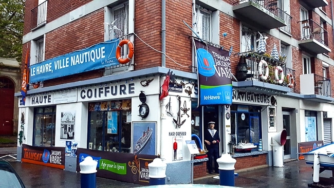 Le Salon des Navigateurs, salon de coiffure musée au Havre