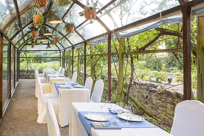 restaurant Le Jardin Secret au chateau de rivau