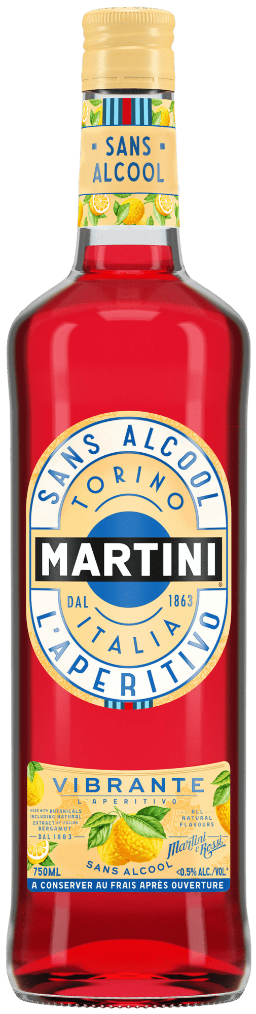 MARTINI L_Aperitivo Sans Alcool_Vibrante_9,49€ MaFamilleZen