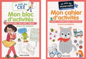 Mon cahier d'activités maternelle / Mon bloc d'activités CE1-CE2 avis