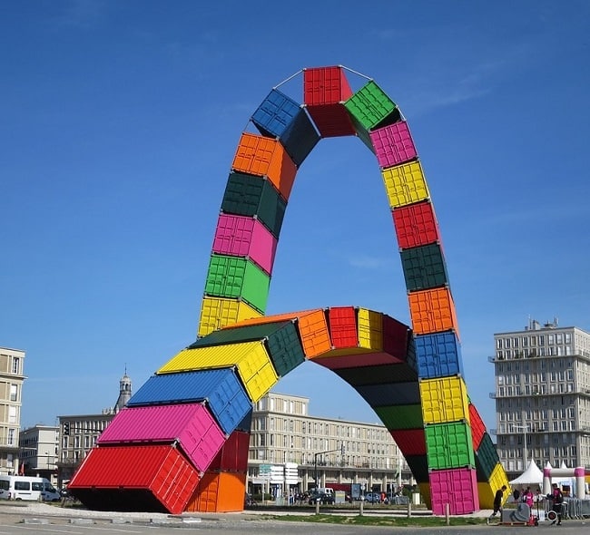 Le Catène de containers, Vincent Gravinet, Un été au Havre