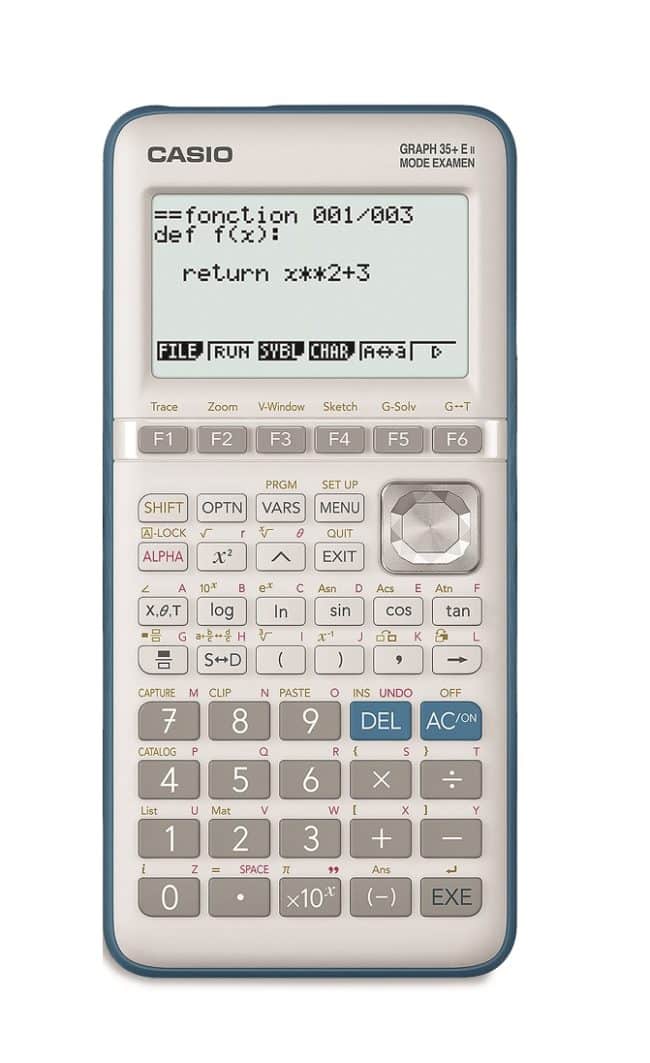 Comment Faire X Sur Une Calculatrice Casio Graph 35 E