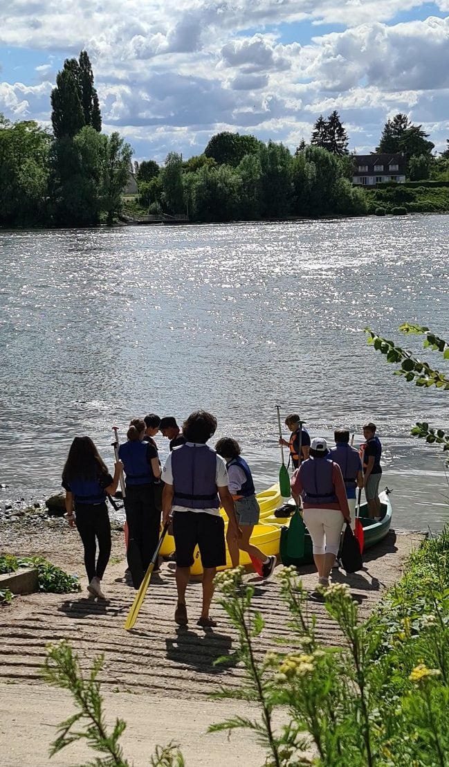 rando en canoe en famille à Vétheuil avec Canoseine