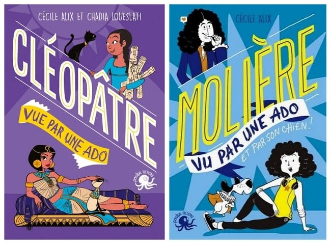 Collection 100 % ado chez Poulpe Fictions, Cléopâtre et Molière