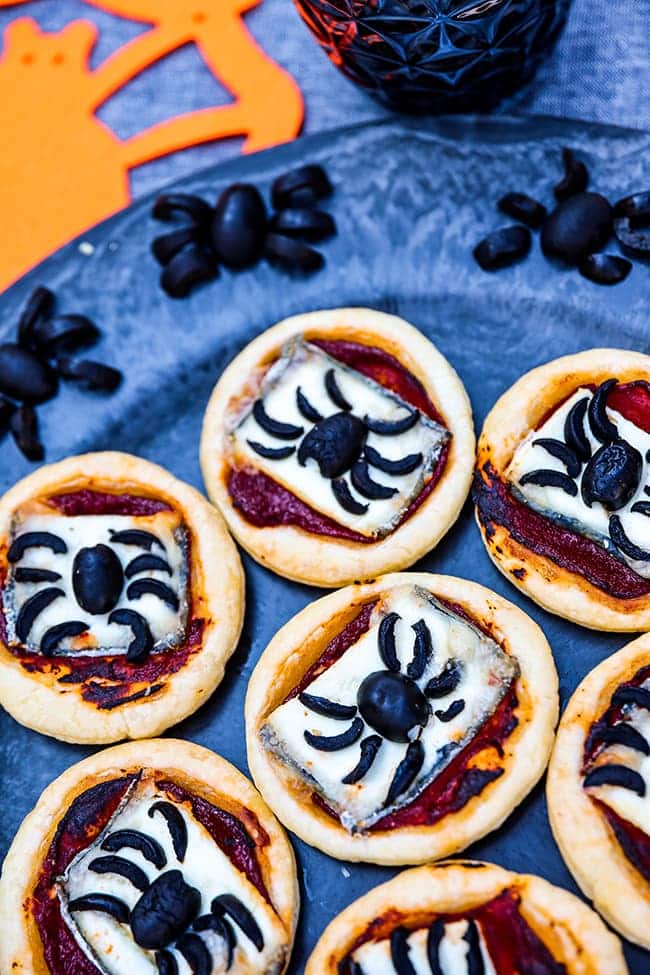 recette pizza halloween