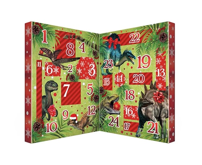 calendrier de l'avent dinosart Oxybul