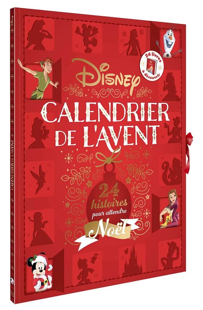 24 contes de Noël Disney calendrier Avent