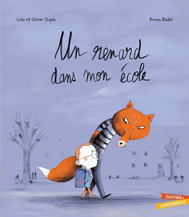 livre enfant Un renard dans mon école