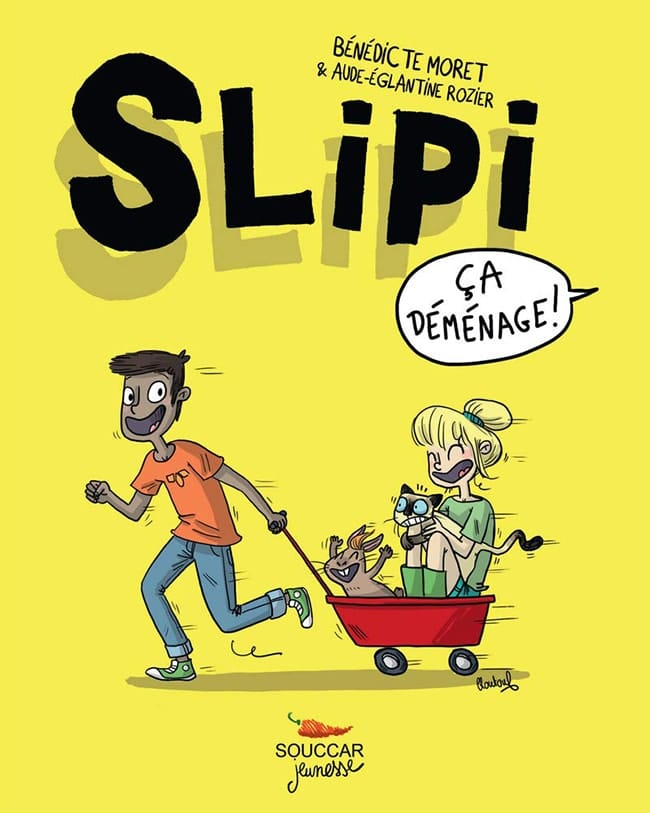 BD Slipi Tome 1 ça déménage