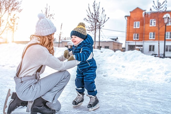 comment occuper les enfants à la neige en période de Covid 19