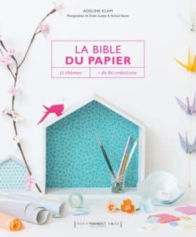 livre DIY la bible du papier Marabout