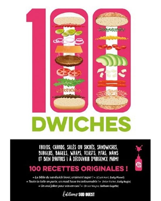 livre de recettes de sandwichs 100 Dwiches