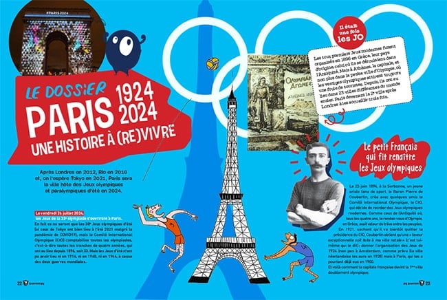 dossier JO Paris 2024 dans Sporteen