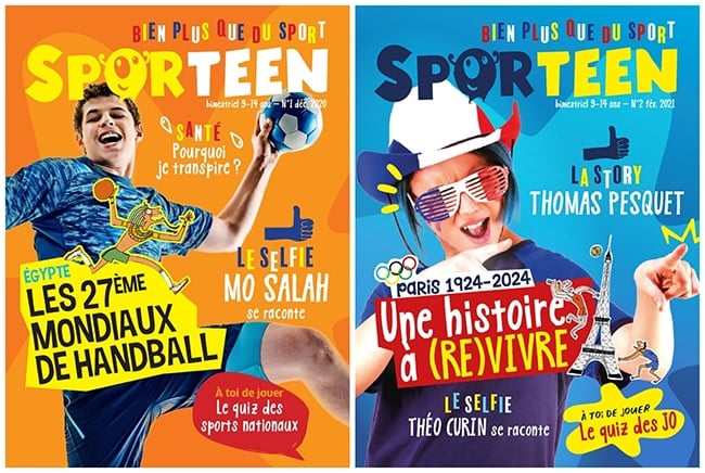 Sporteen magazine jeunesse sur le sport