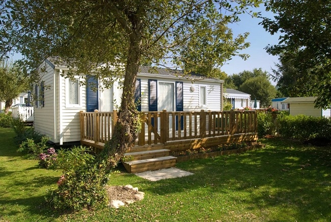 camping dans les landes bungalow