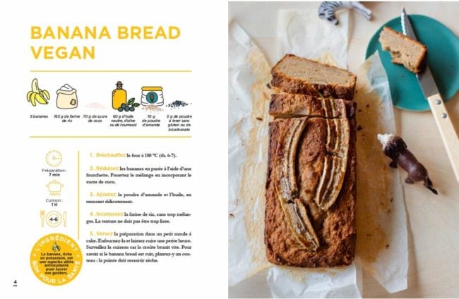recette banana bread vegan 