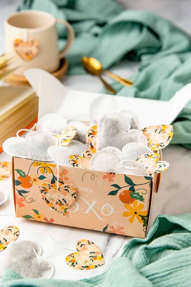 coffret tea heritage coeur