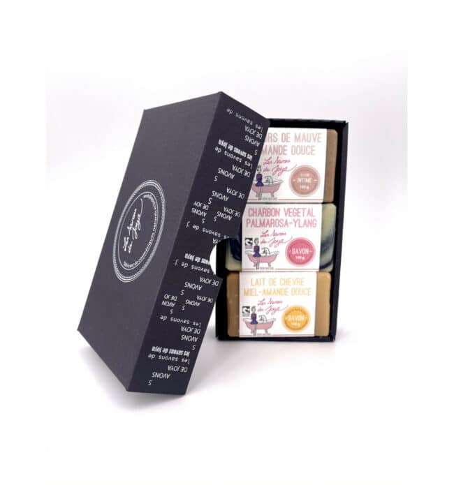 coffret cadeau savons solides Les Savons de Joya