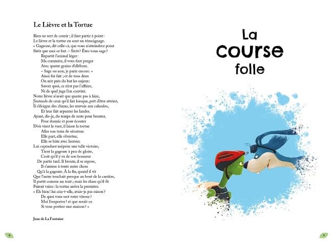 fable le lièvre et la tortue livre enfant Alexandre Jardin