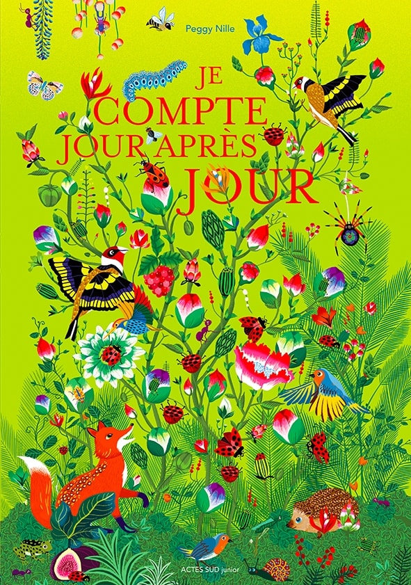 Je compte jour après jour, Actes Sud Junior, compter avec la nature