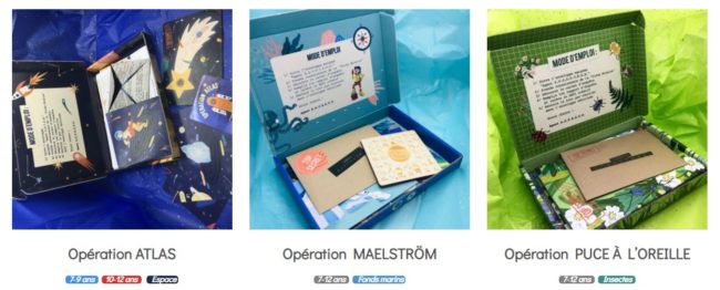 3 box En Cavale test Mafamillezen