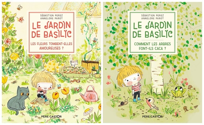 Le jardin de Basilic, collection livres enfants chez Père Castor
